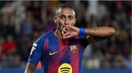 Barcelona winger Raphinha criticizes refereeing after Champions League exit to Atletico