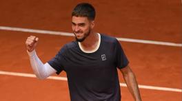 Dino Prizmic upsets idol Novak Djokovic in Italian Open second round